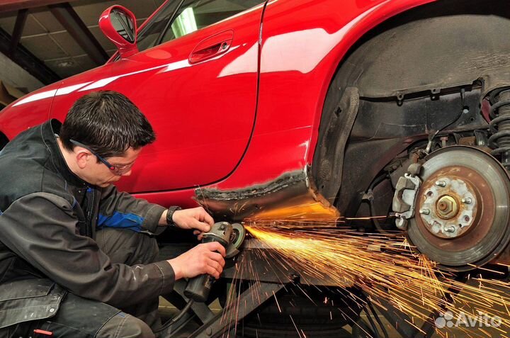 Кузовной ремонт авто. Глушители. Сварка, рихтовка