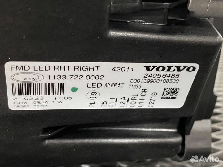 Фара правая Volvo FMX 24056485