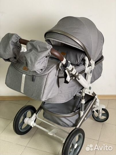 Коляска новая «LuxMom» 2в1