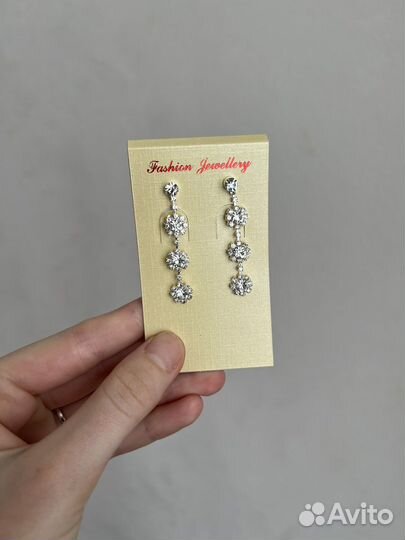 Серьги новые