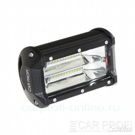 Фара 72 W рабочий свет, два ряда, чипы SMD3030