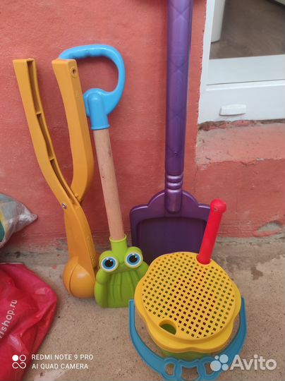 Игрушки для снега и песка