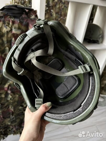 Бронированный тактический шлем - арамидный бр2