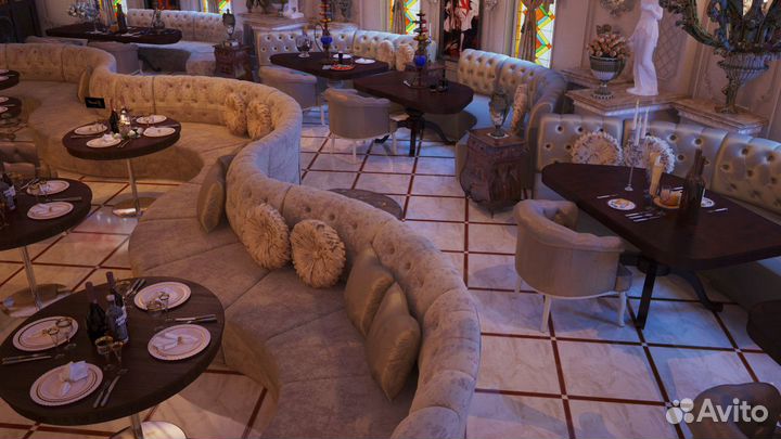 Диван для ресторана