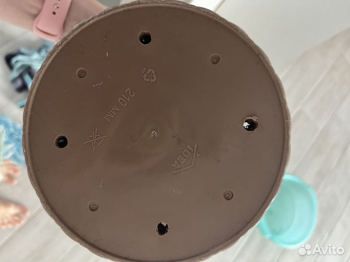 Горшок для цветов пластик 3 литра