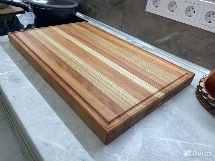 Доска разделочная бук, ясень 500х300х20 мм