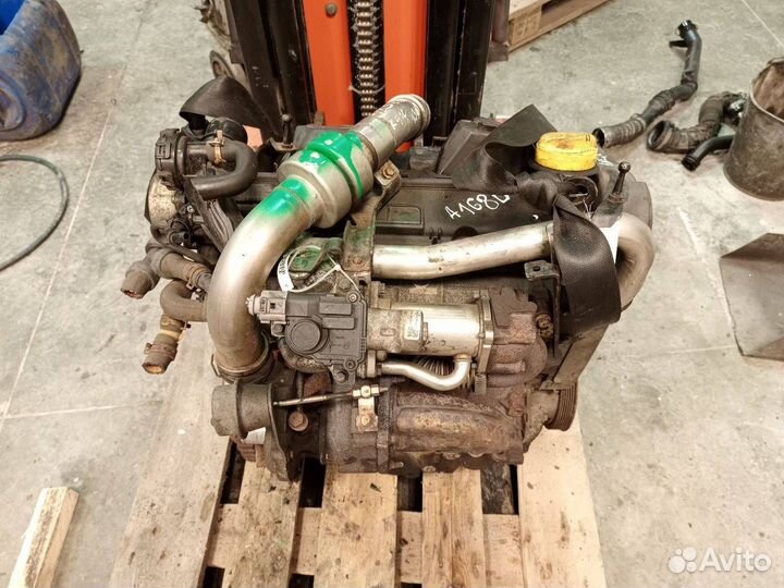 Двигатель K9K724 Renault Megane 2