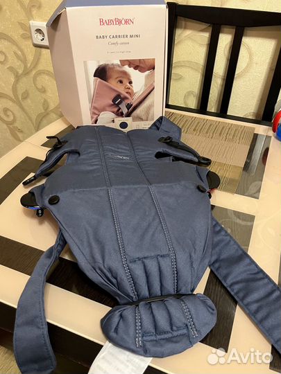 Babybjorn рюкзак для переноски ребенка mini cotton
