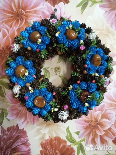 Венок на стену, на дверь