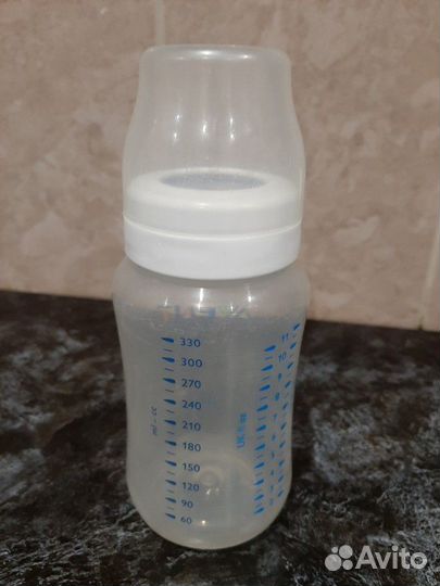 Бутылочка Avent б/у 330мл и ниблер