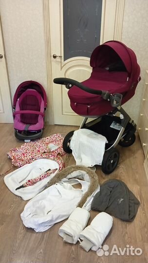 Коляска stokke trailz 2 в 1