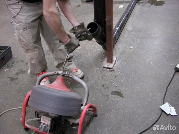 Прочистка канализации / Устранение засоров