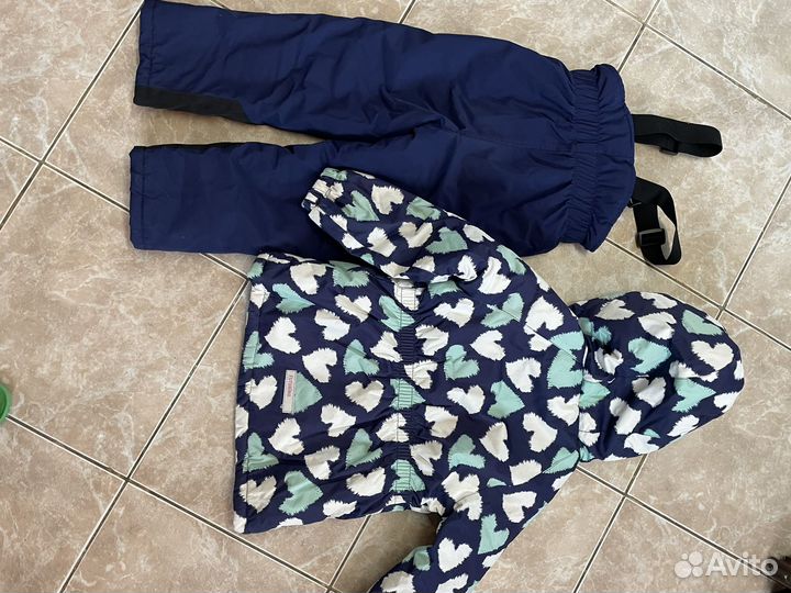 Костюм зимний для девочки 110