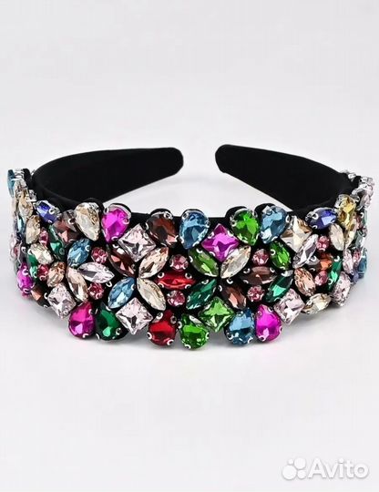 Ободок с камнями