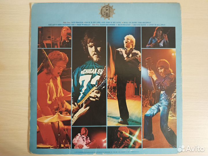 Bachman-Turner Overdrive - Not Fragile.1974. LP US