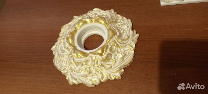 Гипсовый светильник