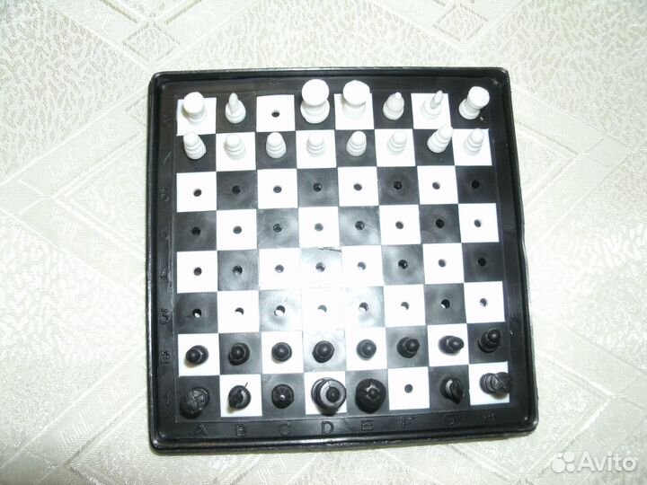 Дорожные шашки и шахматы, мини