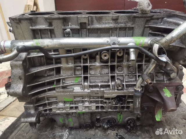 Блок двигателя volvo D5244T
