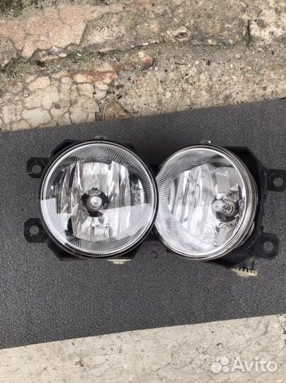 Противотуманки на Субару forester 2020