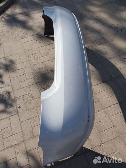 Бампер задний Фольксваген поло седан дорестайлинг