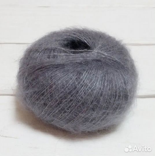 Пряжа кид мохер на шелке