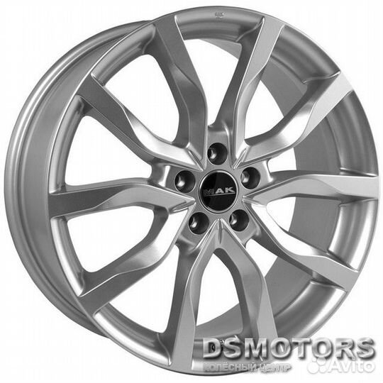 Диски Highlands 7/17 5x114.3 ET40 d76 silver