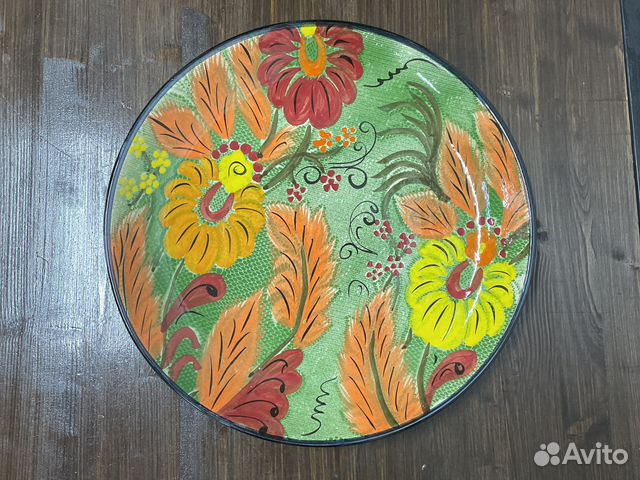 Ляган «Цветок» 38см Гул навгари