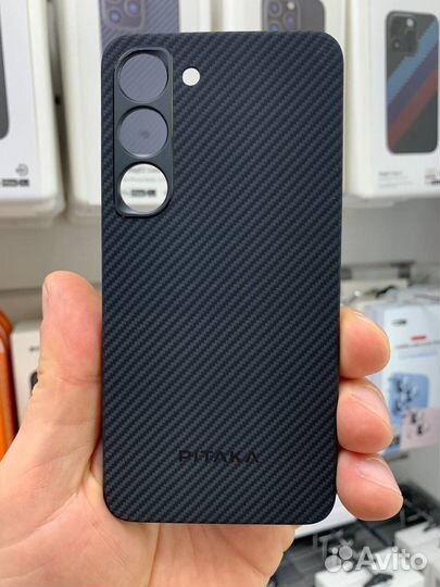 Чехол Pitaka Samsung S23/S23+ 600D (оригинал)