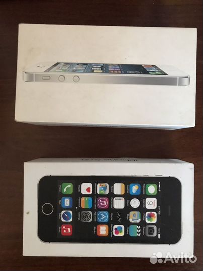 Коробка iPhone 5, 5s