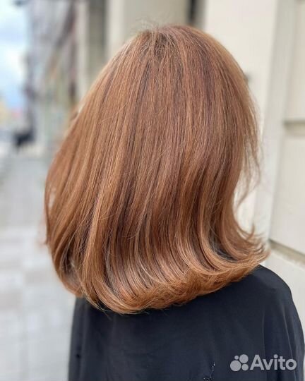 Стрижка + укладка феном Dyson