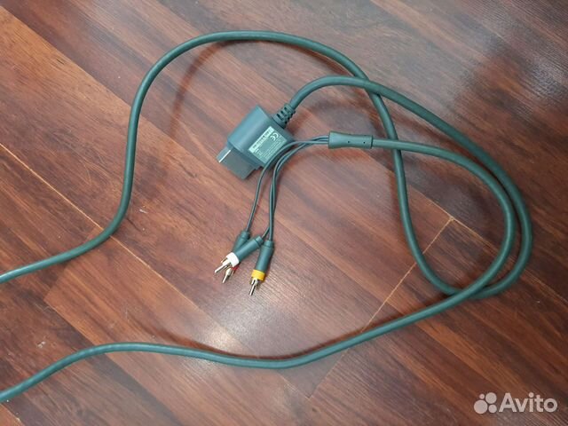 Кабель для xbox 360 av композитный