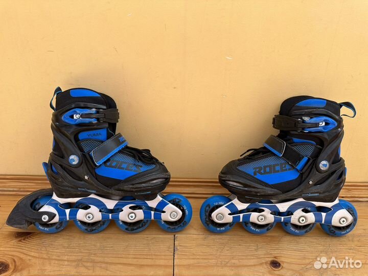 Роликовые коньки (раздвижные 30-35) детские roces
