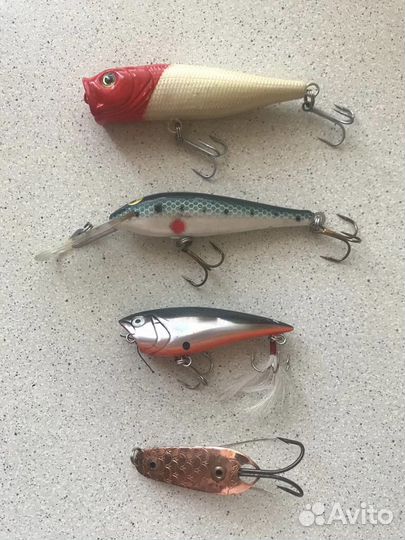 Воблеры попперы блёсны