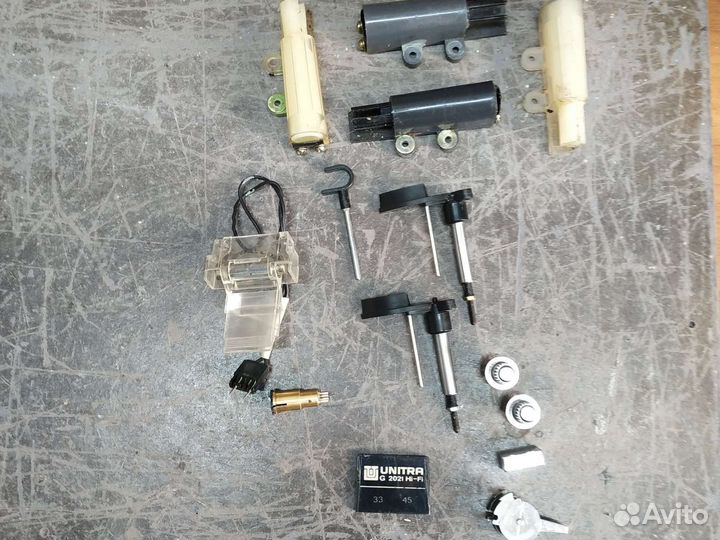 Запчасти для проигрывателей эп-017, д1-012, Арктур