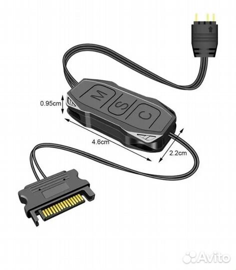 Контроллер для подсветки argb