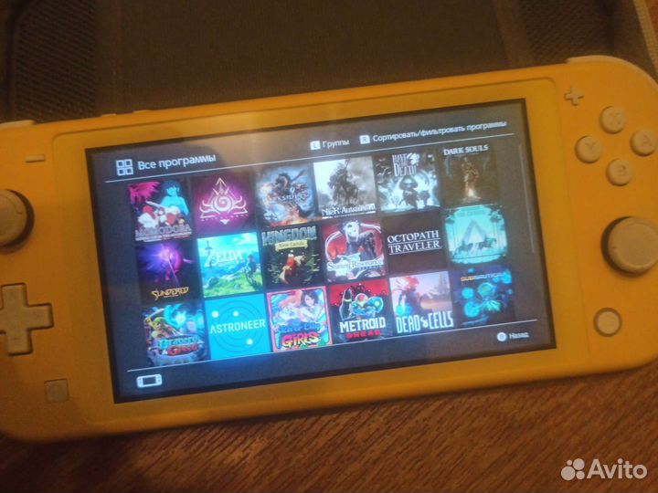 Nintendo switch lite прошитая