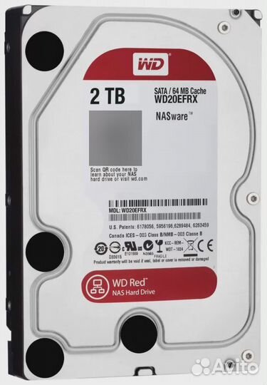 Жёсткий диск (HDD) Wd WD20efpx