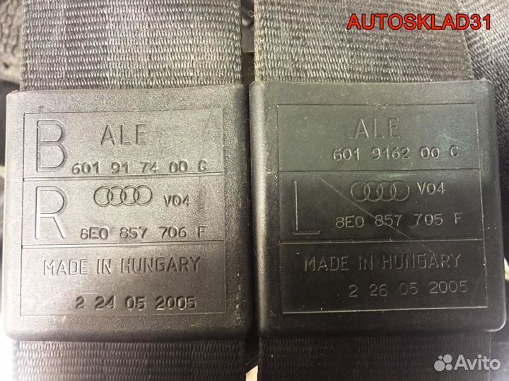 Ремень безопасности Audi A4 B7 8E0857705F