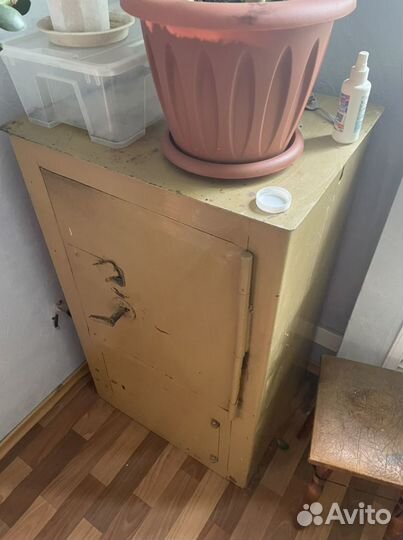 Сейф совецкий СССР противопожарный