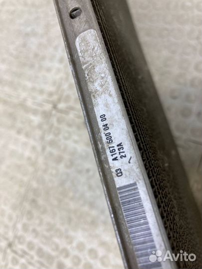 Радиатор кондиционера Mercedes-Benz Gle-Class W167