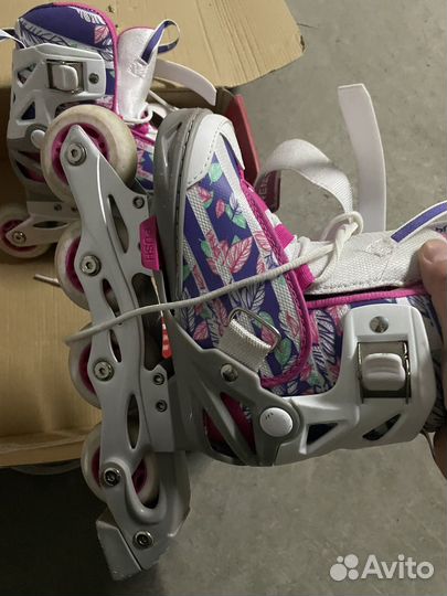 Ролики детские раздвижные 26-31р