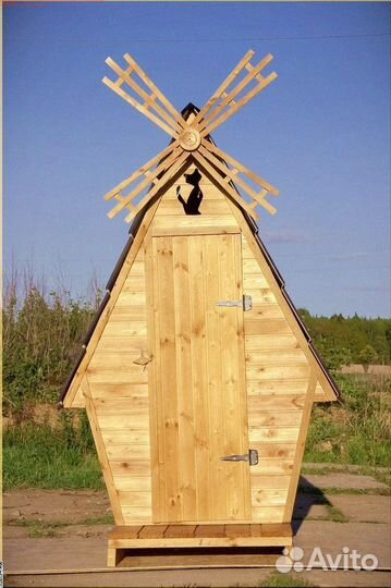 Дачный туалет с установкой Г545