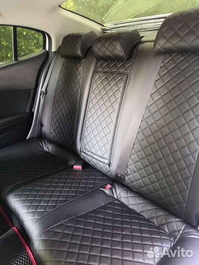 Авточехлы из экокожи и алькантары