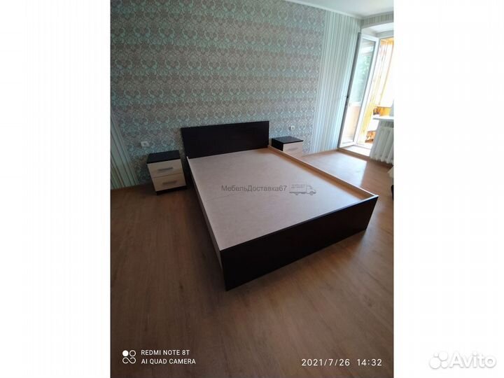 Кровать (ширина 90-120-140-160, длина 200)