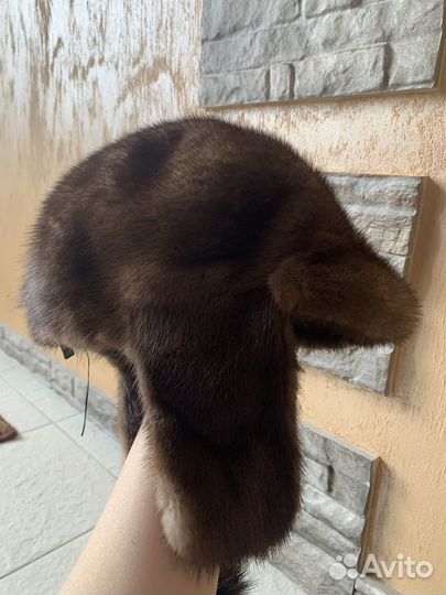 Шапка норковая женская бу