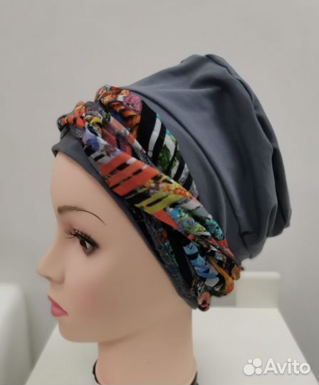 Шапки и банданы женские, трикотаж