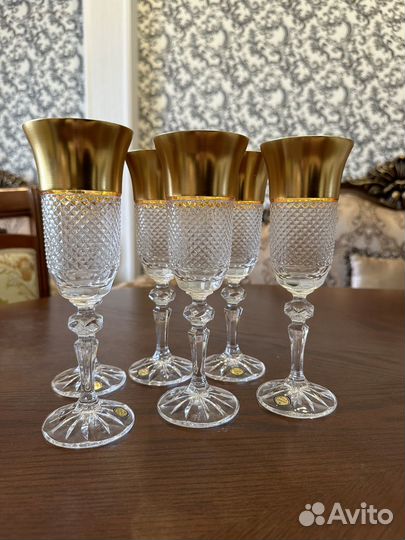 Хрустальные фужеры
