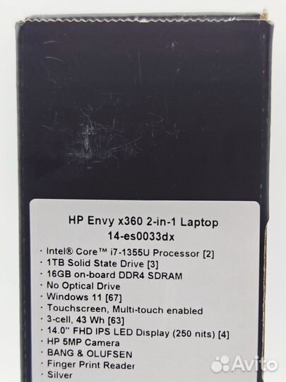 NEW Трансформер HP Envy x360 14