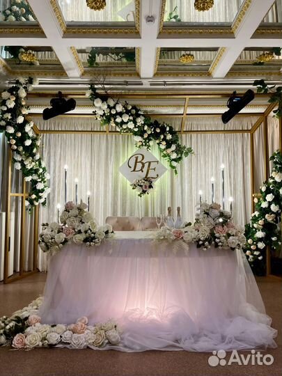 Оформление свадьбы, свадебные арки