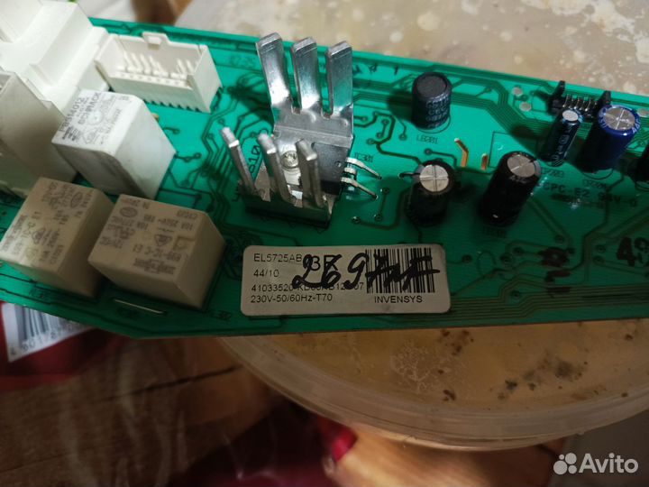 Плата управления стиральной машины candy cos 5108f